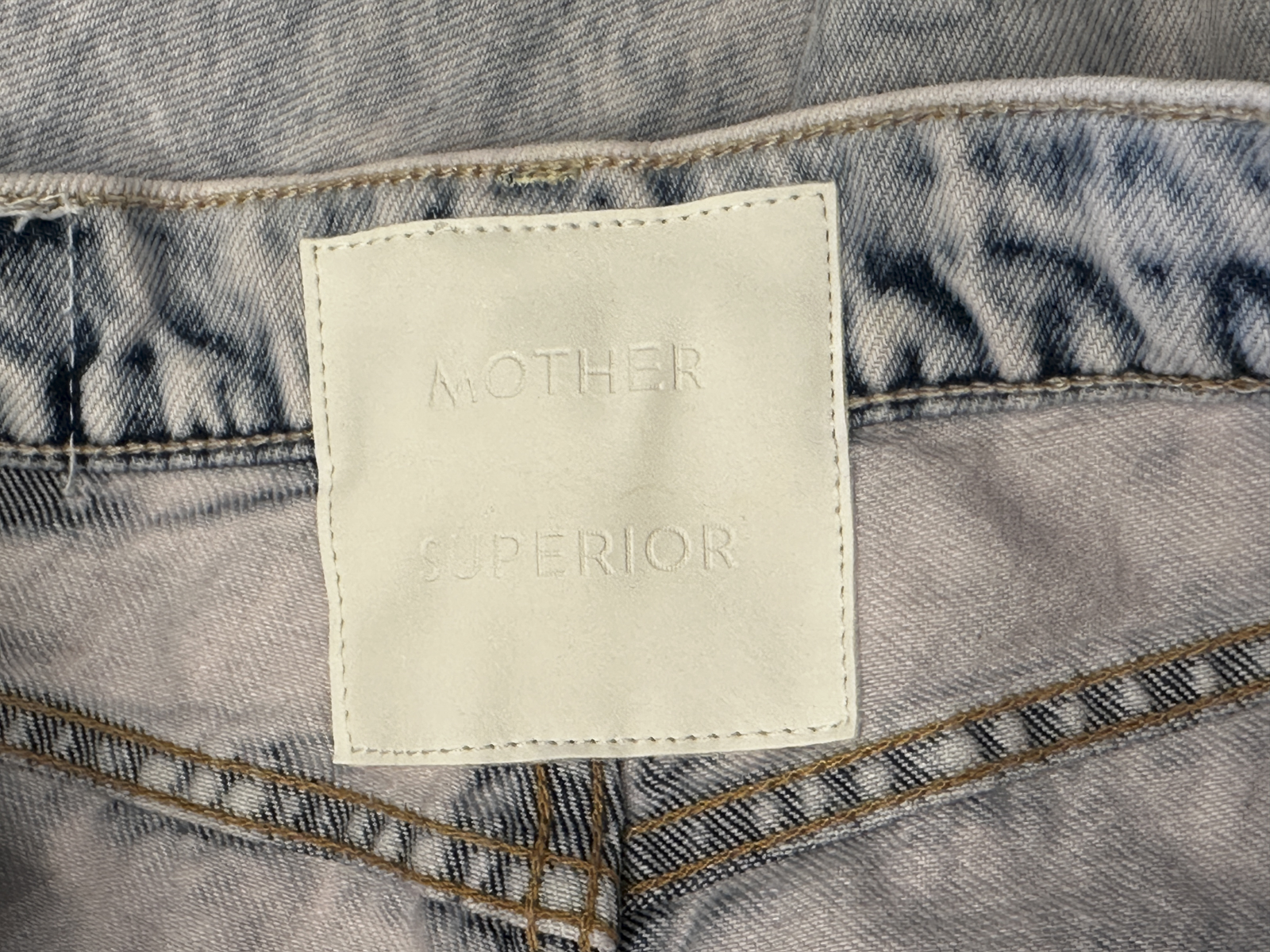MOTHER High Waisted Rider Ankle Jeans Paint On My Palette Pink Wash 26 NWOT - Image 8