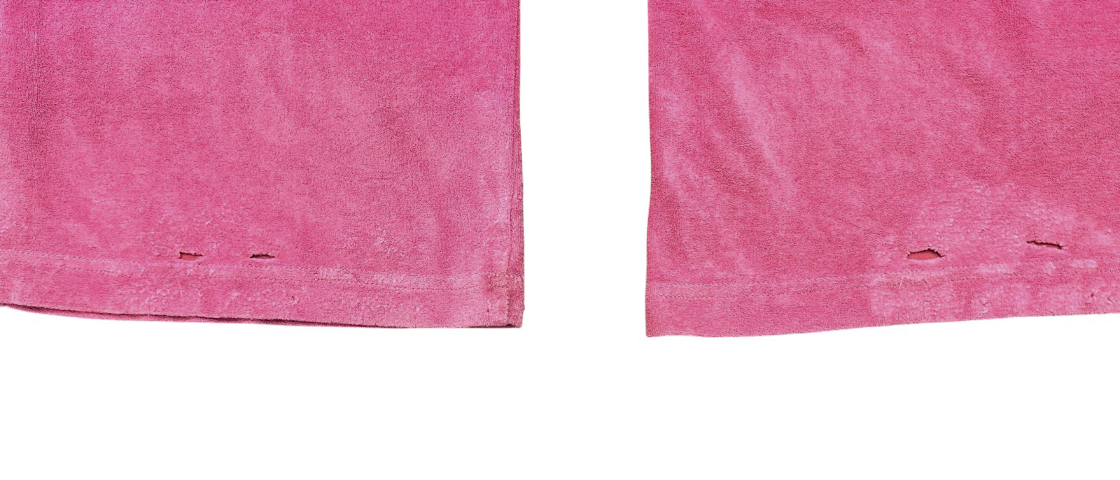 Balenciaga Pink Terry Low Rise Drawstring Wide Leg Track Pants Size Medium - Image 8