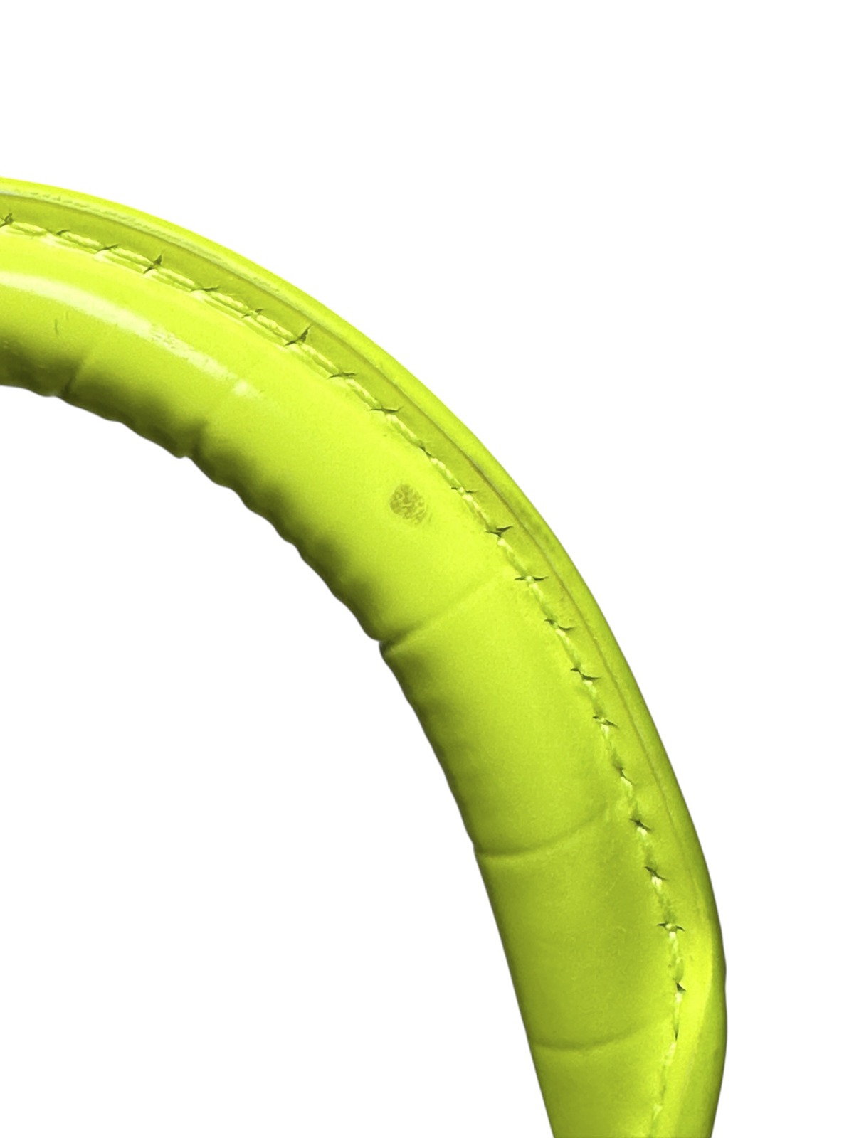 Balenciaga Hourglass XS Fluo Yellow Croc Embossed Leather Top Handle Bag Italy - Image 16