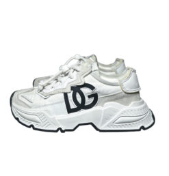 Dolce & Gabbana Kids Daymaster White Logo Sneakers Trainers EU 33