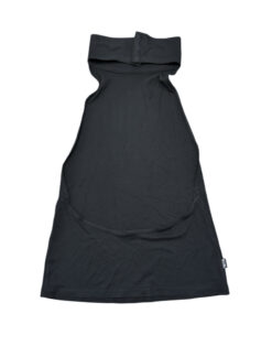Alternative view of Vintage MOSCHINO Jeans Top 44/10 Black Open Back Mock Neck Halter Y2K Italy