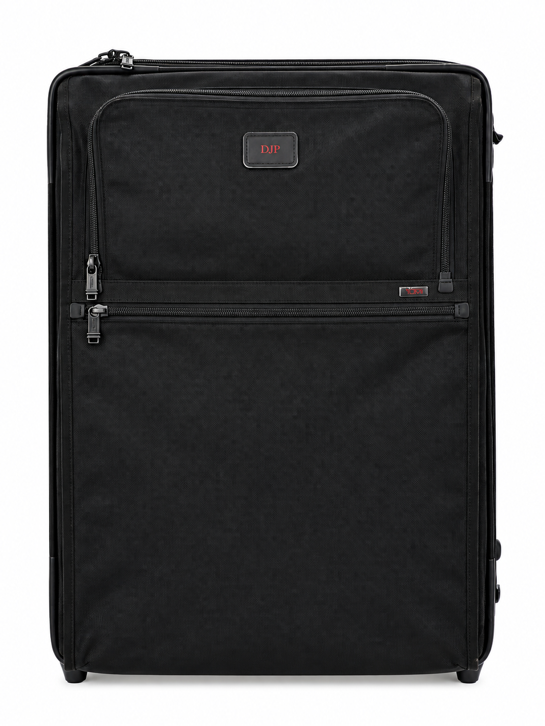 TUMI Alpha Medium 26" Black Ballistic Nylon 4 Wheel Spinner Checked Luggage
