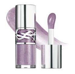 Alternative view of YSL NIB Loveshine Plumping Lip Oil Gloss 01 Thunder Stealer Lavender 0.20 oz