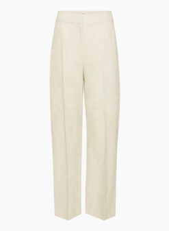 Alternative view of Aritzia Wilfred Limitless Linen Wide Leg Pants Natural Ecru Size 4 NWT $148