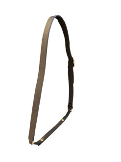 Alternative view of Gucci Brown Leather Gold Hardware Adjustable Bag Strap Blondie Ophidia Diana