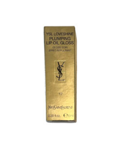 YSL NIB Loveshine Plumping Lip Oil Gloss 12 Honey Moon Rose Pink 0.20 oz
