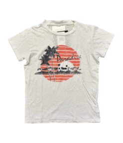 Alternative view of MOTHER The Sinful Paradise Graphic T Shirt White Sunset Palm Trees XS NWT