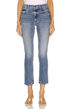 MOTHER Mid Rise Dazzler Ankle Jeans We The Animals Straight Denim Size 26