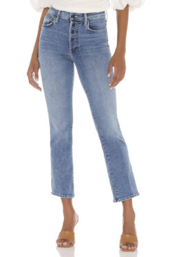 MOTHER The Pixie Dazzler Ankle Jeans Group Bathing High Rise Straight Size 26