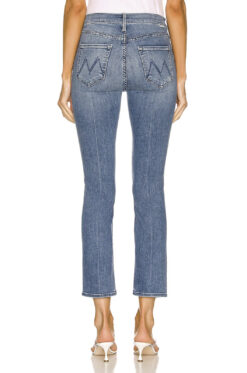 Alternative view of MOTHER Mid Rise Dazzler Ankle Jeans We The Animals Straight Denim Size 26