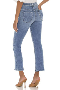 Alternative view of MOTHER The Pixie Dazzler Ankle Jeans Group Bathing High Rise Straight Size 26