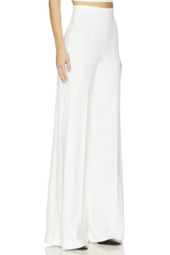 Alternative view of Ripley Rader NWT Off White Wide Leg High Waist Pants Size 1 XS $198