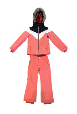 Alternative view of Spyder Girls Lola Ski Jacket 12 Snow Pants 10 Waterproof 2 Piece Set Pink