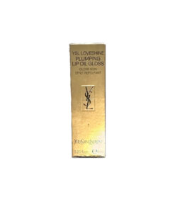 YSL NIB Loveshine Plumping Lip Oil Gloss 01 Thunder Stealer Lavender 0.20 oz