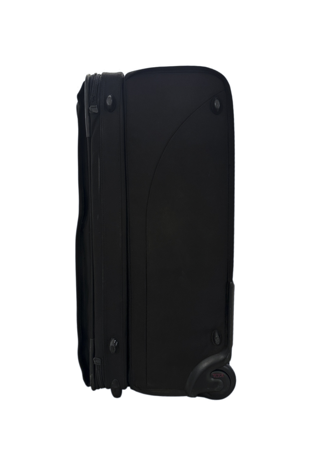 TUMI Alpha Medium 26" Black Ballistic Nylon 4 Wheel Spinner Checked Luggage - Image 4