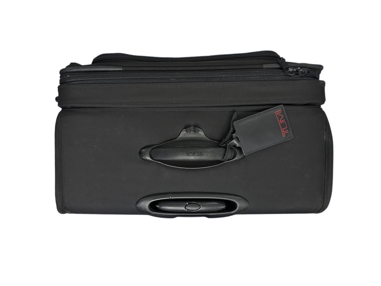 TUMI Alpha Medium 26" Black Ballistic Nylon 4 Wheel Spinner Checked Luggage - Image 6
