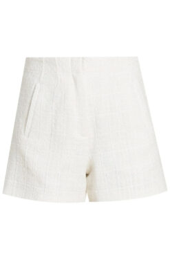 Alternative view of Veronica Beard Jazmin Off White Tweed High Rise Tailored Shorts Size 0