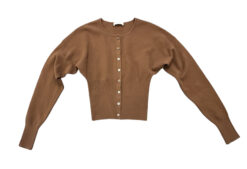 Alternative view of Aritzia Wilfred Golightly Wonder Yarn Cardigan Brown Knit Sweater XS