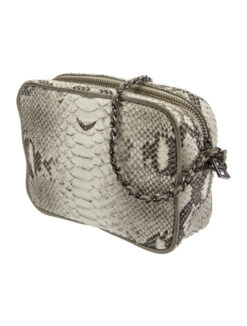 Alternative view of Zadig & Voltaire Embossed Animal Print Leather Chain Crossbody Bag