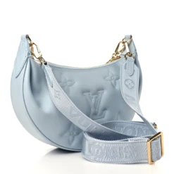 Alternative view of Louis Vuitton Bag Over The Moon Bubblegram Ice Blue Calfskin Leather