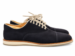 Alternative view of Church's Custom Grade Oxford Mens UK 8 US 9 Hirst 2 Navy Blue Suede Cap Toe Shoes