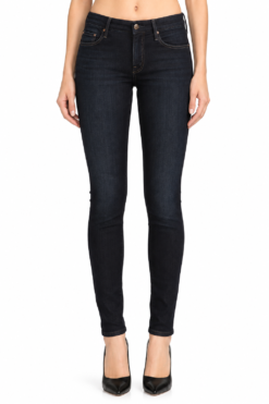 MOTHER The Looker Womens Jeans Size 24 Coffee Tea or Me Dark Wash Skinny