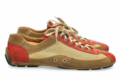 Alternative view of Prada Mens Sneakers 8UK Monte Carlo Retro Driving Suede Leather Vintage Y2K