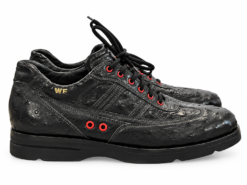 Alternative view of Warren Edwards Sneakers Mens 9 Black Genuine Ostrich Leather Made in Italy