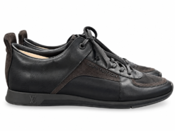 Alternative view of Louis Vuitton Damier Infini Mens Sneakers LV 7.5 US 8.5 Runaway Slalom Black