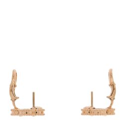 Alternative view of Van Cleef & Arpels Vintage Alhambra Onyx 18K Yellow Gold Earrings VCA