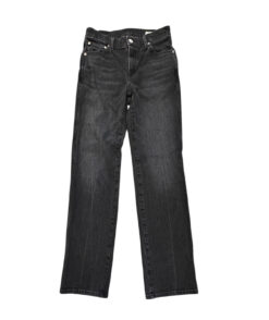 Alternative view of AYR Womens Jeans Size 27 The Legend High Rise Straight Leg Fade to Black