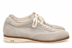 Alternative view of Warren Edwards Sneakers Mens 9 Gray Suede Leather Lace Up Low Top Shoes