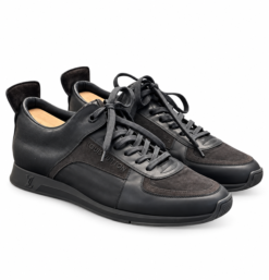 Louis Vuitton Damier Infini Mens Sneakers LV 7.5 US 8.5 Runaway Slalom Black