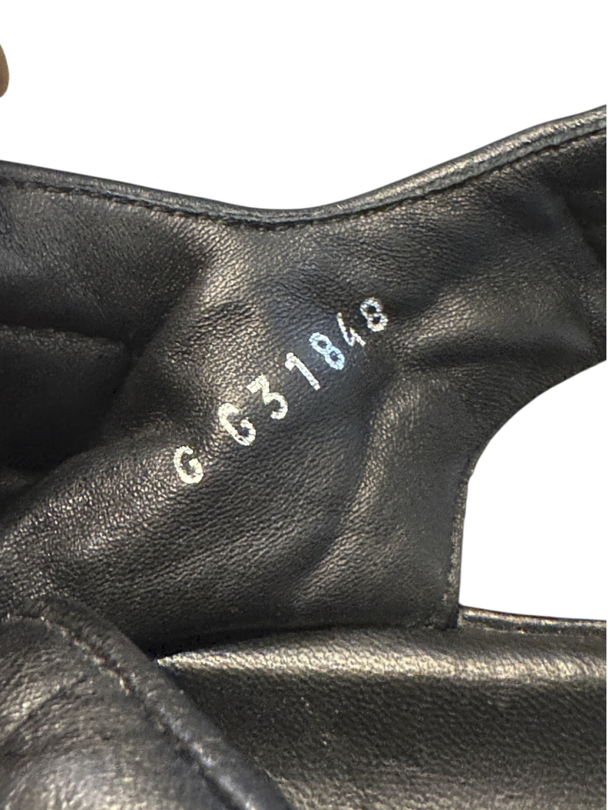 Chanel Womens Sandals Size 42 So Black Quilted Lambskin Leather CC Dad Shoes - Image 7