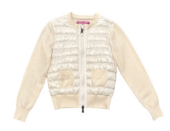 Alternative view of Cotes of London Duchess Ivory Merino Wool Down Puffer Jacket XS
