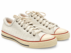 Scripts Footwear Men's Sneakers Size 9 Genuine Crocodile Leather Low Top