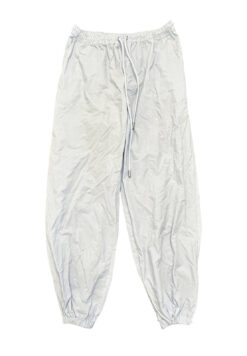 Alternative view of L'AGENCE Mariko Jogger Pants Size S Pale Blue Nylon Drawstring Lightweight