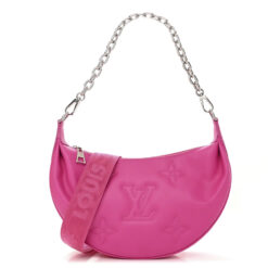 Louis Vuitton Bag Over The Moon Bubblegram Miami Pink Calfskin Leather NWT