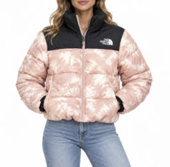 The North Face Womens Saikuru Puffer Jacket Size S Pink Black NWT