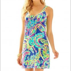 LILLY PULITZER POPPY TOUCAN PLAY SILK MINI DRESS SIZE XS