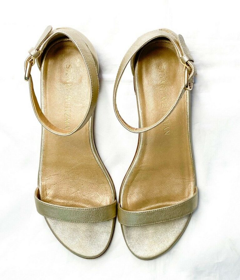 Sandales spartiates transparentes et dorÃ©es, DorÃ© | Studded gladiator sandals, Gold block heel 